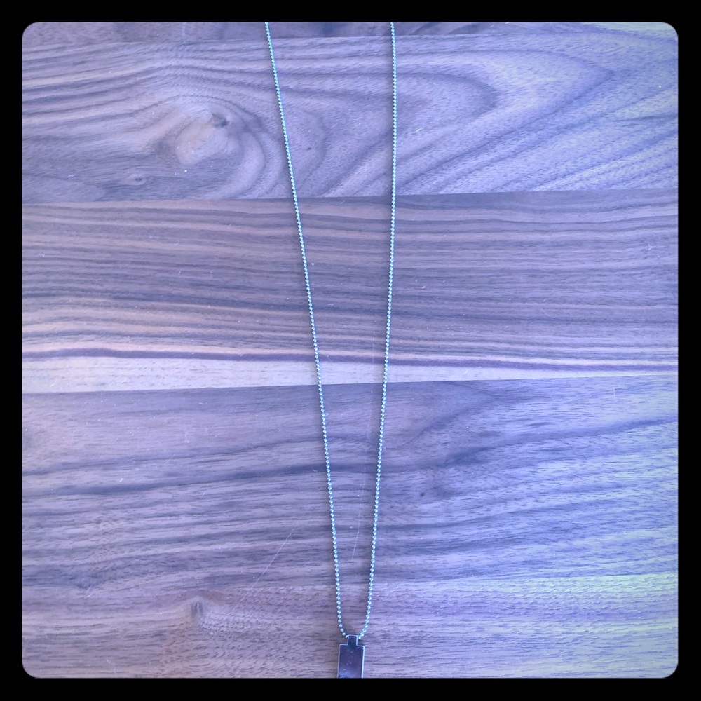 Burberry Necklace “Dog Tag Style”
